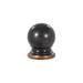 B&P LampÂ® Solid Brass Sphere Style Antique Bronze Finial 3/4 Inch Height 1/4-27 Tap