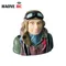 Haoye 1 Stück Pilotenfiguren im Maßstab 1:6, Spielzeugmodell, WW2 Pilot für RC-Flugzeugzubehör, Hobby, Farbe, Armeegrün