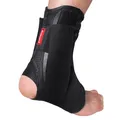 Kuangmi Ankle Support Brace Sports Foot Stabilizer Orthosis Adjustable Ankle Straps Pad Breathable