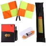 Fußball Schiedsrichter Flagge Pfeife Set Profifußball rote Karte und gelbe Karte Kit Sport training