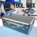 Aluminium koffer Werkzeug kasten wasserdichter Werkzeug koffer mit Schaumstoff Aufbewahrung sbox