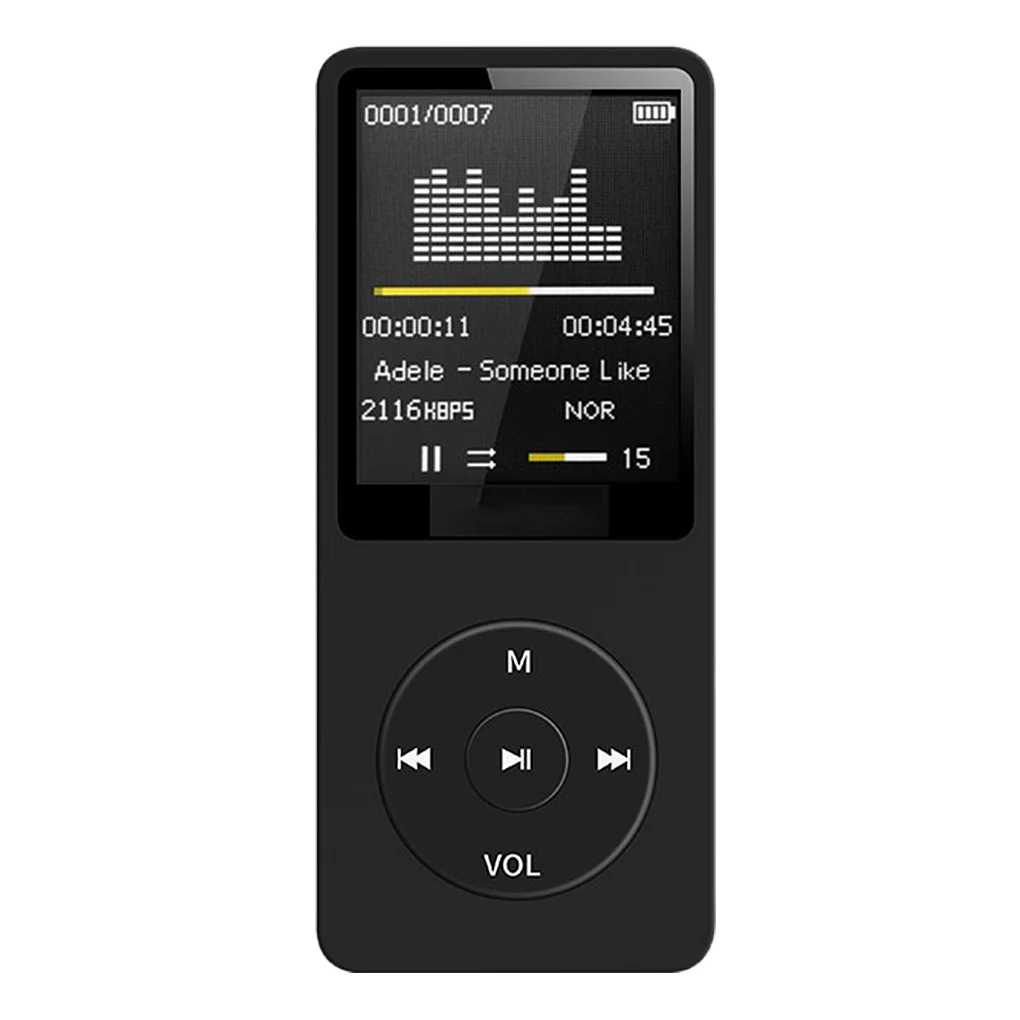 1,8 Zoll MP3-Player tragbare LCD-Bildschirm FM MP3 WAV Radio Video Hifi-Player Spiele Filme E-Books Musik-Player Image