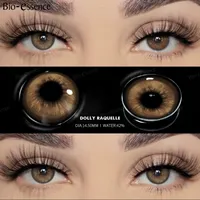 Bio-Essenz farbige Kontaktlinsen für Augen natürliche Augenlinsen graue Kontaktlinsen blaue Linsen