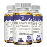 Vitamin K2-Kapseln mit MK-7 und MK-4 Herz gesundheit unterstützt die Gesundheit von Gelenk-