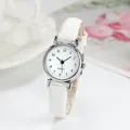Hochwertige Marke Quarzuhr Damenmode kleines Zifferblatt Freizeit uhr Leder armband Armbanduhr für