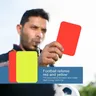 Fußball Fußball Schiedsrichter Karte Set Fußball rote und gelbe Karte Schiedsrichter liefert