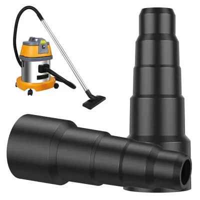 2-teiliges Universal-Staubsaugerschlauch-Adapter-Set, 5-lagiger Vakuumschlauchanschluss, leichte, Image