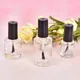 1 pc 5/10/15ml Klarglas Nagellack flasche mit Pinsel 5ml leere Nachfüll flasche Leim flasche kleine