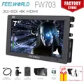 FEELWORLD FW703 7 Zoll 3G SDI 4K Auf-kamera Monitor IPS Full HD 1920x1200 Feld monitor HDMI für DSLR