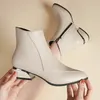 Neue Herbst Winter Frau Stiefel Frauen Schuhe Damen Niedrigen Absätzen Stiefeletten Frauen Plattform