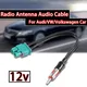 Radio Audio Kabel Adapter Antenne Audio Kabel Stecker Doppel Fakra - Din Stecker Antenne für