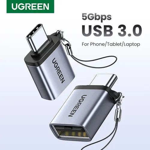 Ugreen usb c adapter typ c zu usb 3 0 adapter thunderbolt 3 typ-c adapter otg kabel für macbook pro