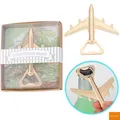 1pc goldene Flugzeug form Flaschen öffner lustiges Flugzeug paket Bier öffner Geschenke kreative