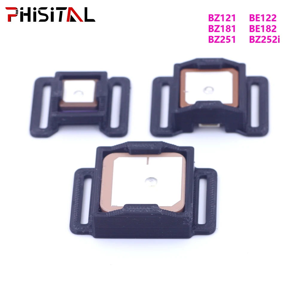GPS-Modulhalterung, 3D-gedruckte TPU-Halterung, Befestigungshalter, 20 mm Batterieband für BZ121 BZ251 BE121 BE182 BE252i RC FPV Drohne