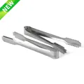 15cm Edelstahl Zange Für Grill Party Bar BBQ Clip Brot Essen Eis Clamp Eis Tong Küche Werkzeug