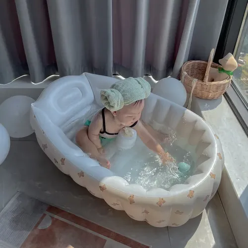 Kinder schwimmbad Home Bad Waschbecken Kinder aufblasbare Badewanne Baby aufblasbare Badewanne Innen