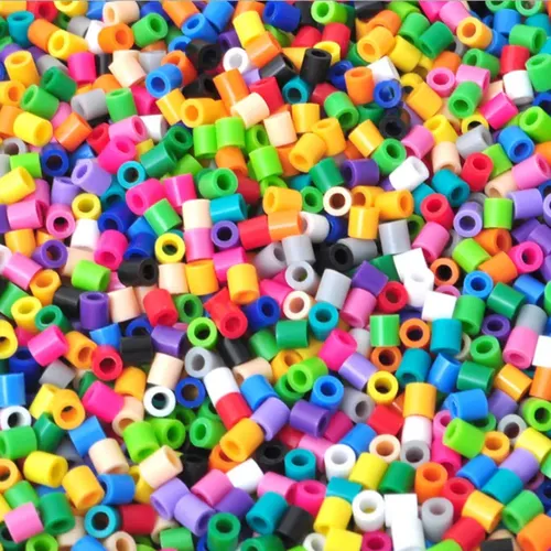 5mm Perlen 1000 stücke 133 Farbe Pixel Kunst Eisen Perlen für Kinder Hama Perlen DIY Puzzles