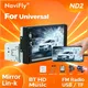 Navifly nd2 7 "1din spiegel l-ink autoradio unterstützung bt stereo tf usb universal autoradio mp5