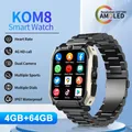 Servo 4g 128GB Männer Smartwatch Telefon SIM-Karte Steckplatz Android Kamera WiFi GPS Google Play