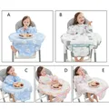 Feeding Bib for Baby Boys Girl 6M-5Y Waterproof Bib Apron Smock with Table Cover Infant Mess-Free