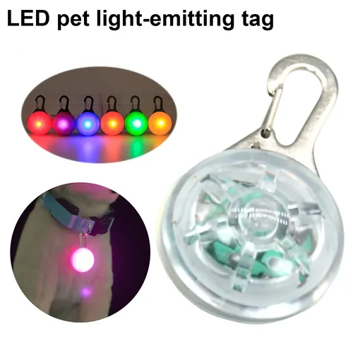 LED leuchtende Hunde katze Halsband leuchtende Pendel leuchten Blitzlichter Nacht gehen Haustier
