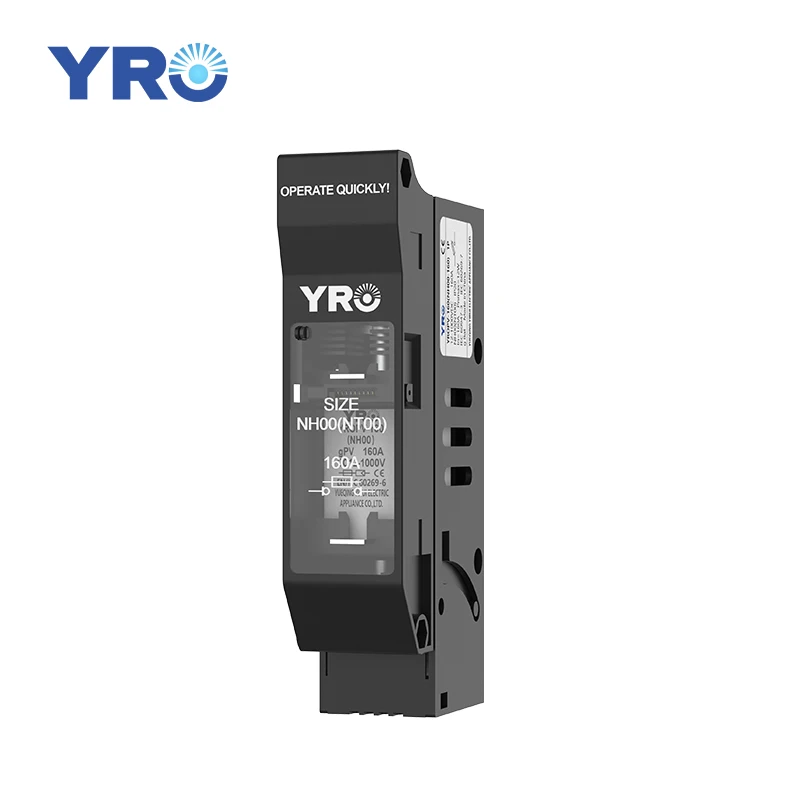 YRO 1000VDC Sicherungstrennschalter 1P für NH00 Batteriesicherung 160A Telekommunikationssicherung Image