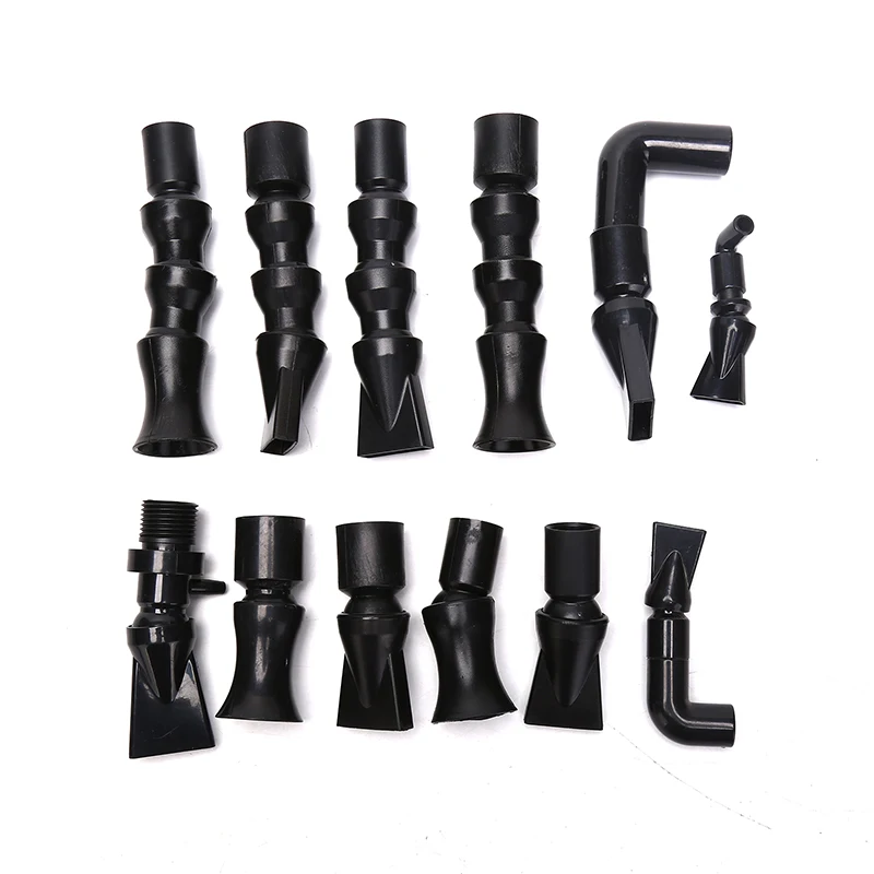 Aquarium pumpe Enten schnabel düse einstellbarer Aquarien filter rotierender Wasser auslass Rücklauf rohr anschluss Sanitär armatur Image