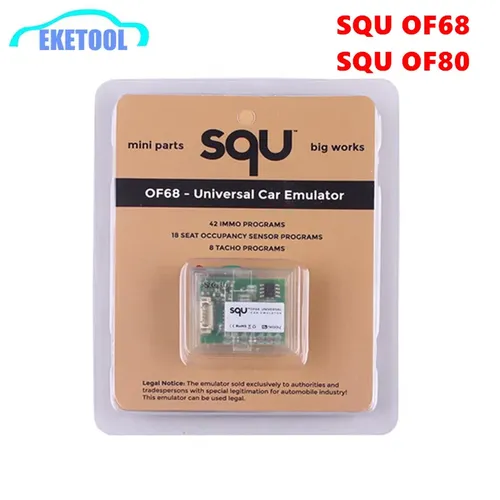 Universal Emulator SQU OF68 SQU OF80 V96 IMMO Programms Für Sitz Belegung Sensor Tacho Programms SQU