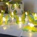 3D Butterfly String Lights 4.9ft 10 LED Battery Powered Yellow Butterfly Fairy Lights for Home Bedroom Indoor Outdoor Garden Wedding Party Holiday Decoration