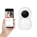 Back to School Supplies Deals 2024! CJHDYM Security Camera 2MP Baby Monitor Dog Camera 2.4G Wifi 360-degree for Home Security W/ Smart Motion Tracking Phone App IR Night Vision 2-Way Audio