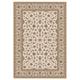 Décoweb - Tapis style persan en velours ras - Kiana - Beige antique - 200 x 290 cm