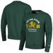 Men's League Collegiate Wear Green Notre Dame Fighting Irish x Guinness Here Come the Stadium Fleece Crewneck Pullover Sweatshirt