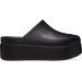 Crocs Black Dylan Platform Clog Shoes