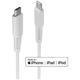 LINDY USB cable USB 2.0 Apple Lightning plug, USB-C® plug 3.00 m White 31318