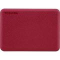 Toshiba Canvio Advance 1 TB 2.5 external hard drive USB 3.2 (Gen 1) Red HDTCA10ER3AA