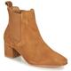 Levis DELILAH CHELSEA women's Low Ankle Boots in Brown