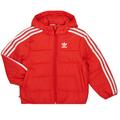 adidas PADDED JACKET girls's Children's Jacket in Red