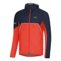 Gore Wear R7 Partial Gore-Tex Infinium Hooded Jacket Men Orange