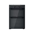 Hotpoint HDM67G0CMB 60cm Gas Double Cooker