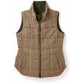 Women's Joules Atwell Diamond Quilt Reversible Gilet - Heritage Green