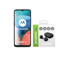 Moto E7 Bluebird Plus Airphone Ultra Bundle