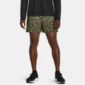 Men's Under Armour Launch Elite 5'' Shorts Canyon Clay / Marine OD Green / Reflective S