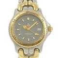 TAG HEUER Professional Sel WG1220-KO Stainless Steel x Gold Plated Quartz Analog Display Boys Gray Dial Watch