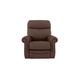 G Plan - Avon Leather Power Recliner Armchair - Capri Oak