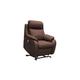G Plan - Kingsbury Large Leather Lift and Rise Chair - Capri Oak