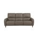 Domicil - Logan 3 Seater Leather Sofa - NP Pine Bark