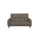 Domicil - Logan 2.5 Seater Leather Power Recliner Sofa - NP Pine Bark