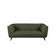Rene Large 2 Seater Leather Sofa - Oslo Pine