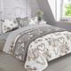 Millie Bed In A Bag Duvet King Set - Taupe