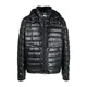 Moncler, Jackets, male, Black, 2Xl, Quilted Padded Jacket